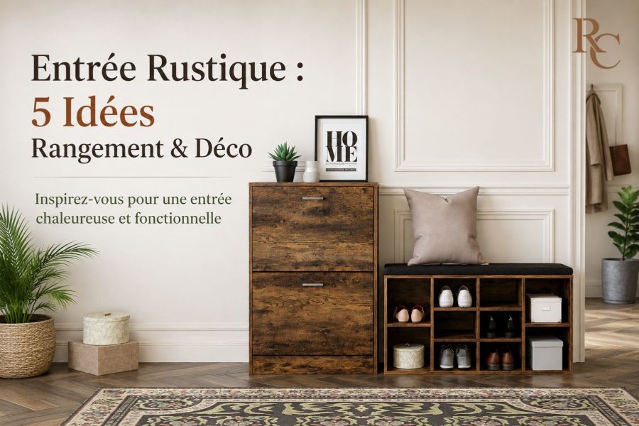 Blog Entrée Rustique : 5 Idées Rangement & Déco