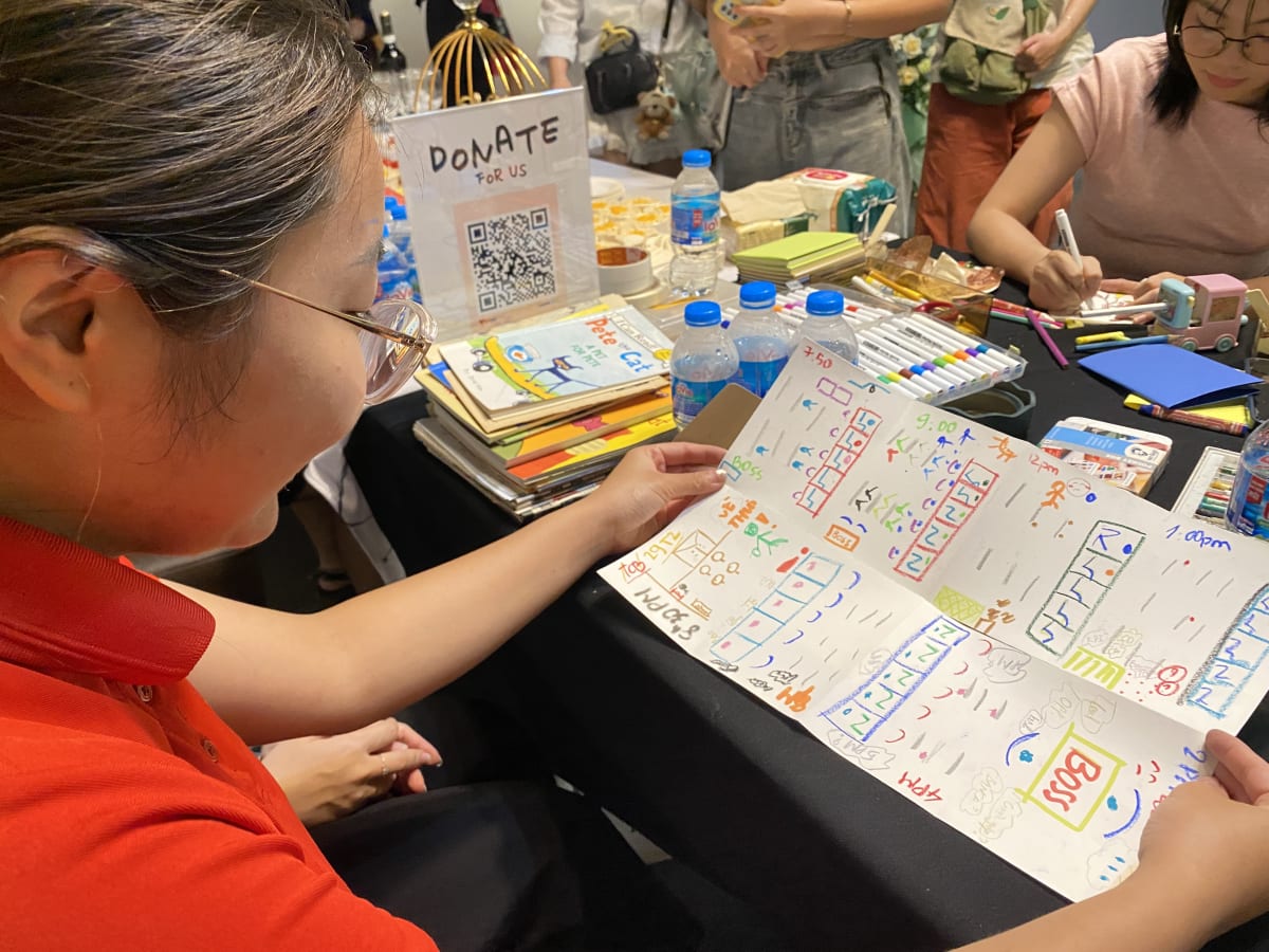 Zine Making Workshop in Hanoi