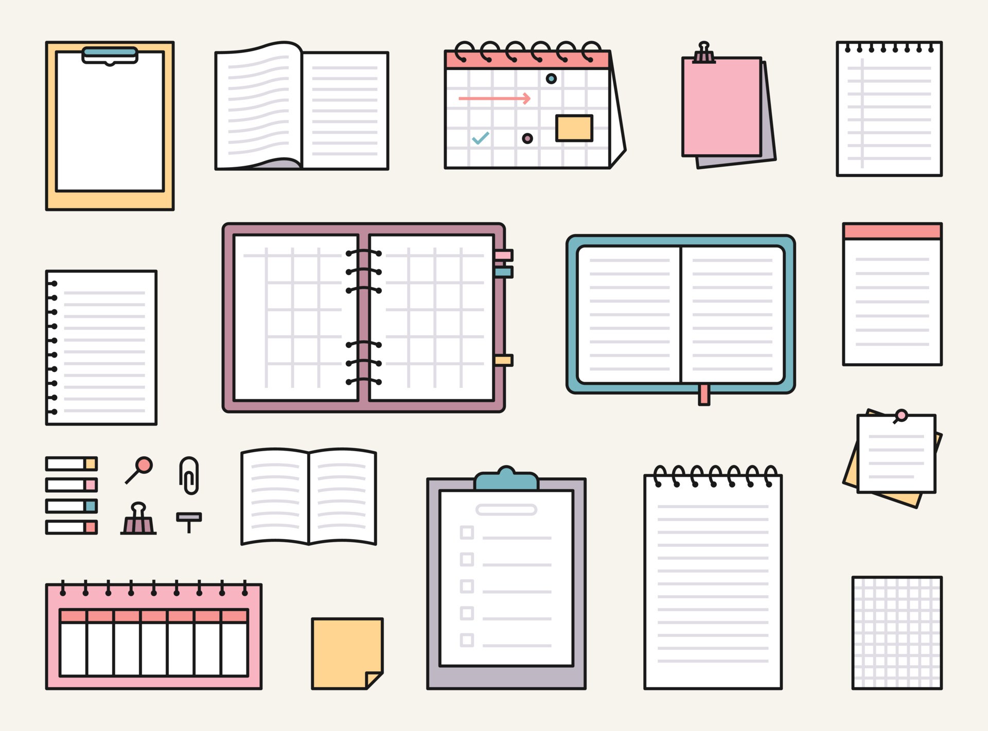 Notes and tasks preview