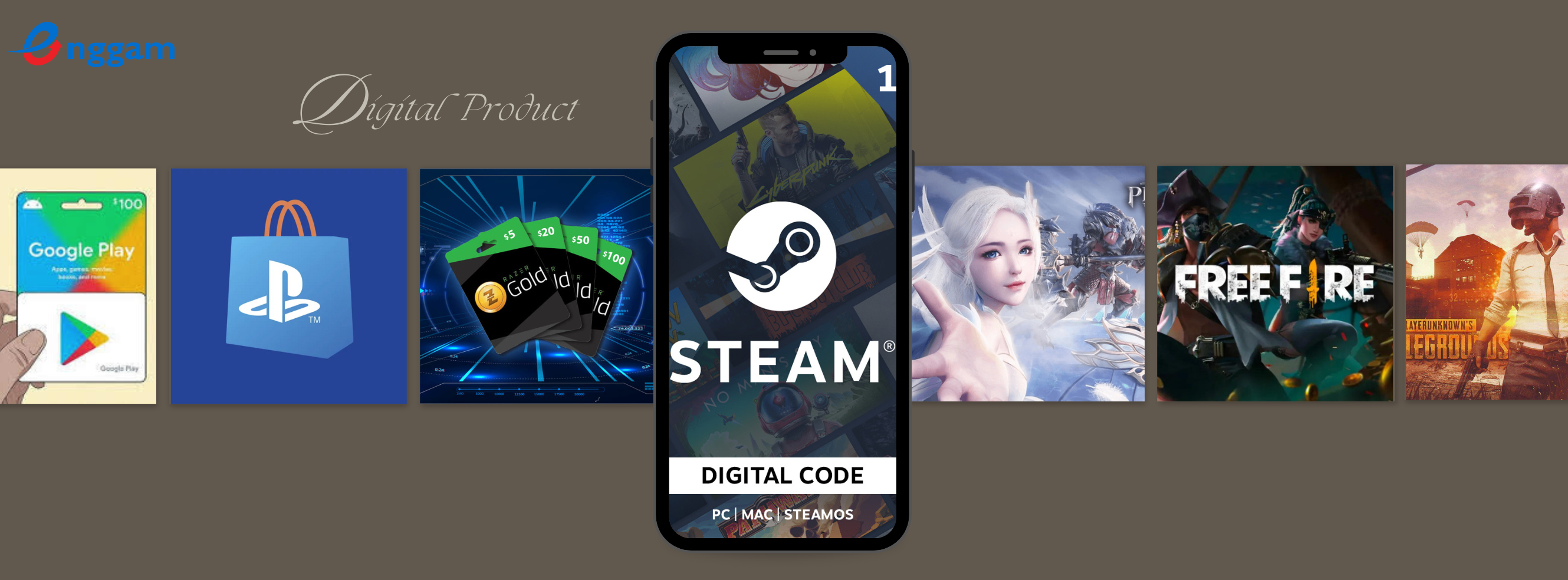 Enggam home page