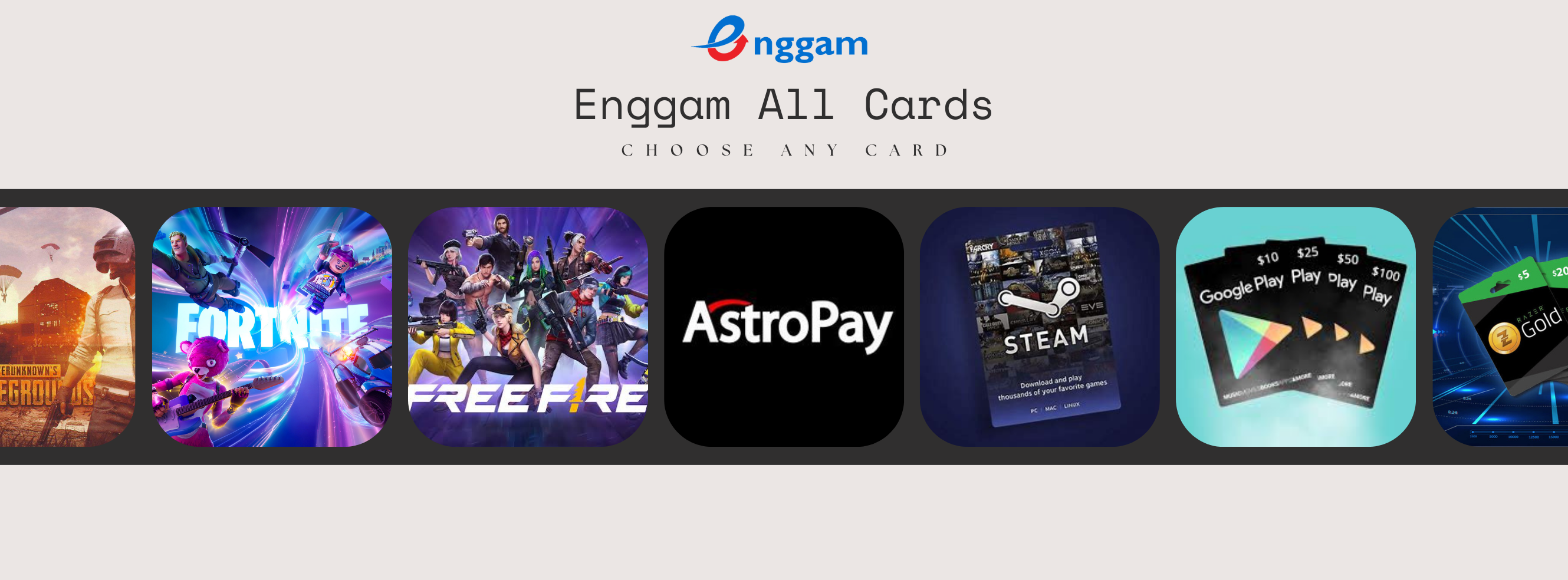 Enggam home page