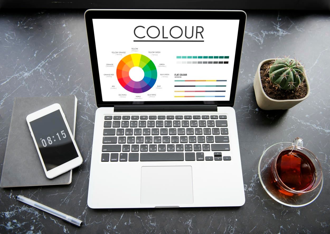 Color Wheel Primary Colors Brilliance Pantone