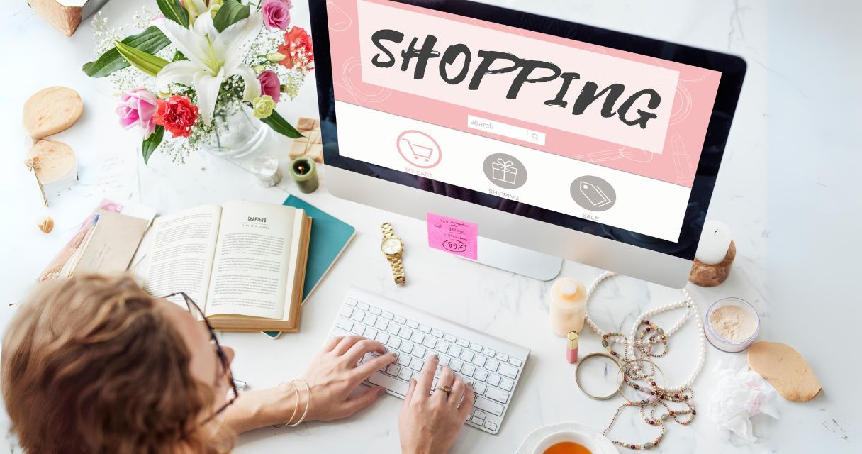 Shopping Online Consumerism Connection Sale Concept