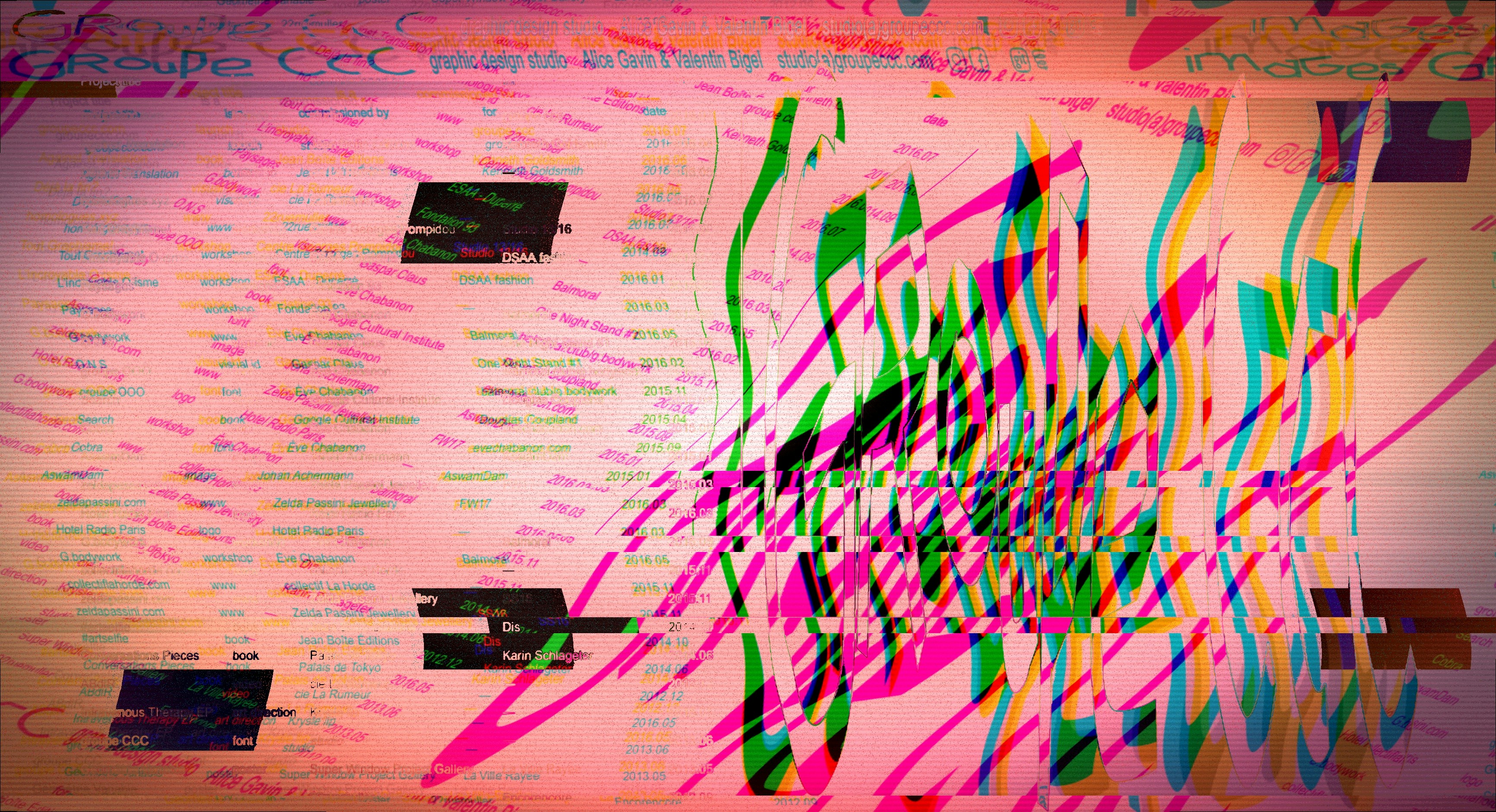 Abstract colorful digital artwork with intersecting lines and geometric shapes representing the split between AI Overview citations and traditional search results