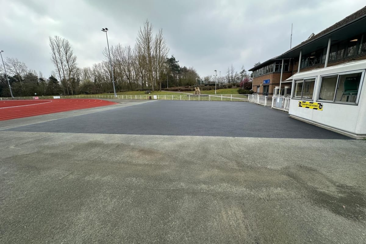 Julie Rose Stadium Commercial Installation
