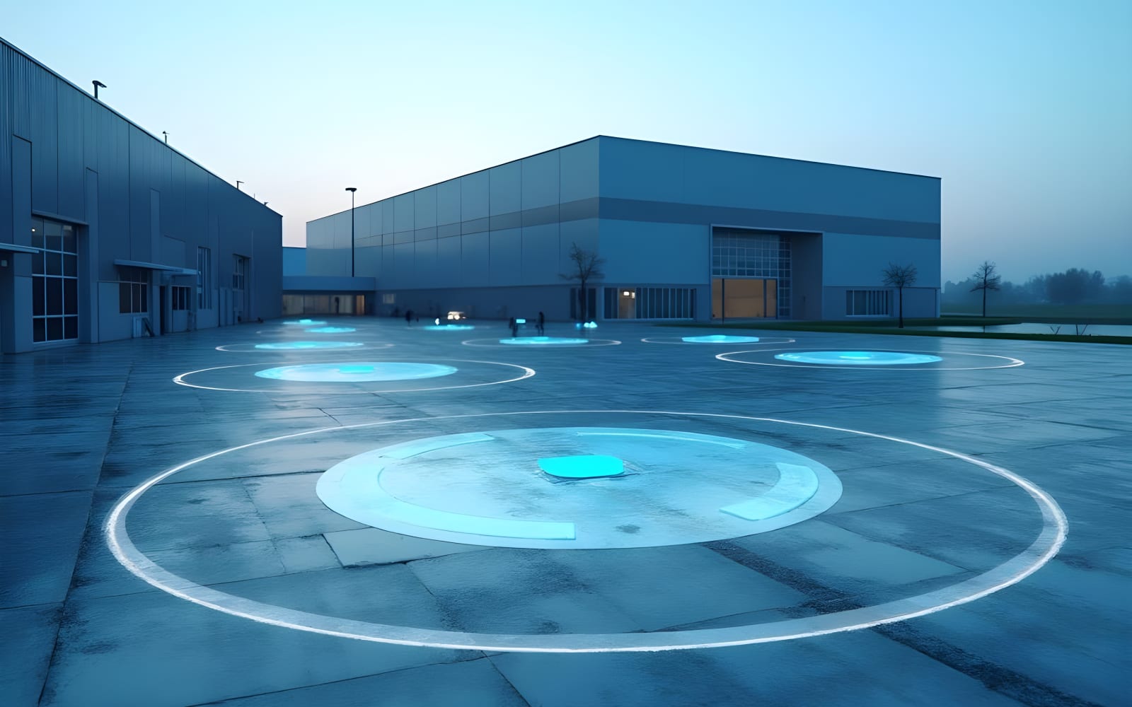 Commercial Surface Thermal helipad application