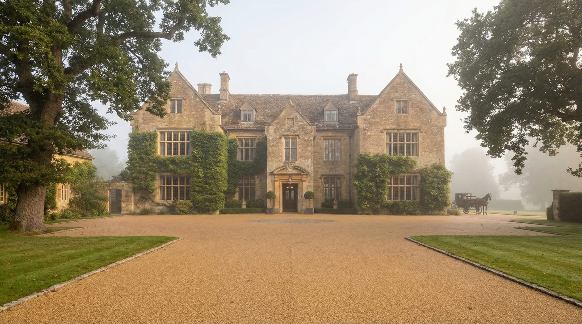 Historic large property with a large courtyard, fully heated invisibly by Surface Thermal