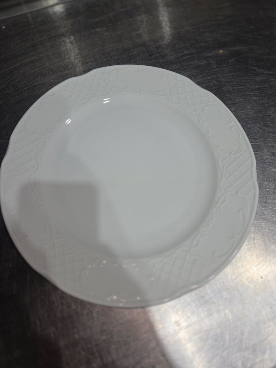 Classic Embossed White