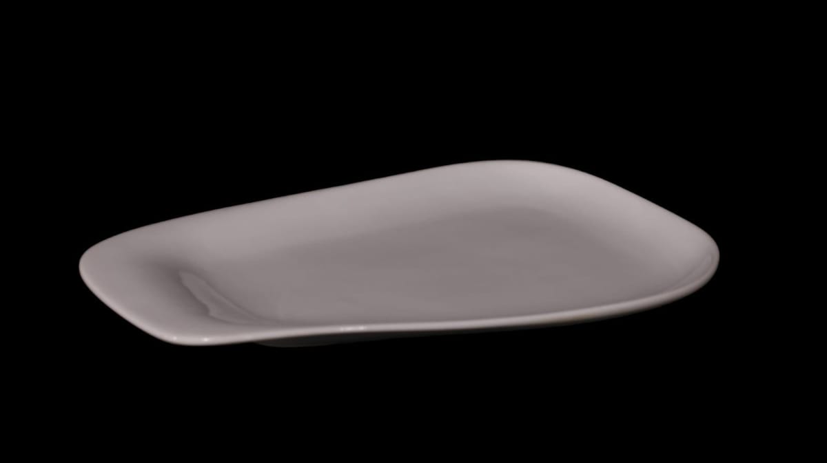White Oblong Platter