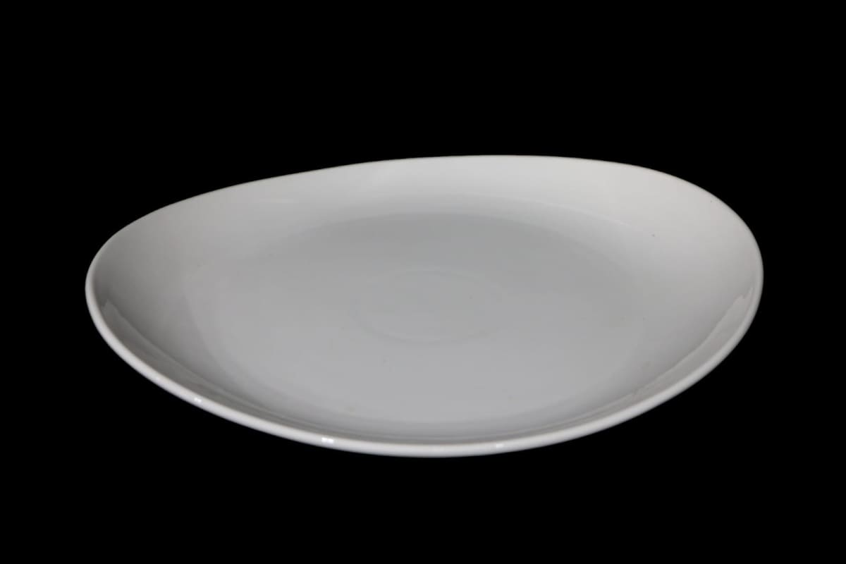 White Organic Round