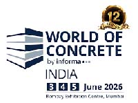 WORLD OF CONCRETE - INDIA 2026 banner