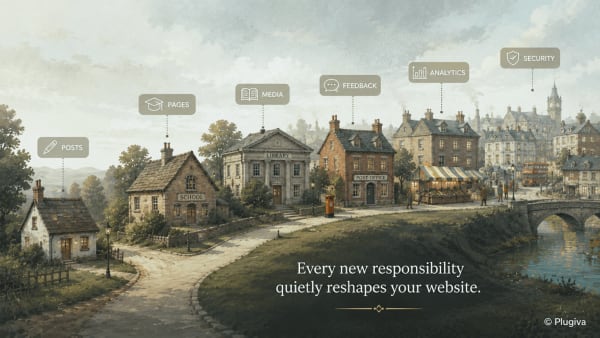 Specialised website capabilities evolving alongside organisational growth