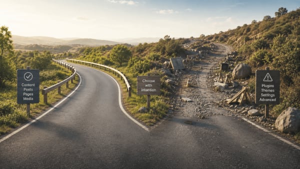 Guardrails guiding safer website management decisions
