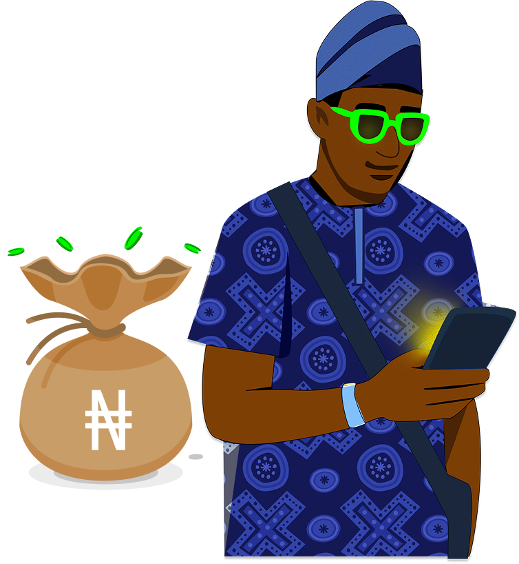 Omo Adugbo, cashing out from his online store