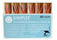 SIMPLEE GUTTAPERKA POINTS W+ SMALL 60 STK