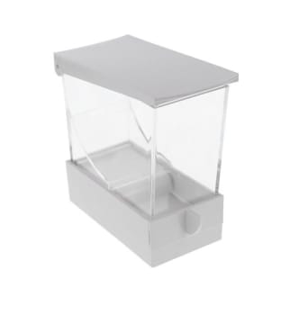 DISPENSER FOR BOMULLSRULL HVIT SIMPLEE