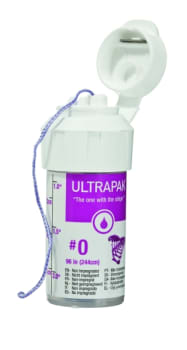 RETRAKSJONSTRÅD ULTRAPAK TRÅD #0 LILLA 9333 ULTRADENT