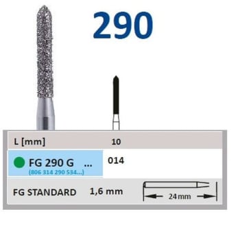 DIAMANT FG 290G-014 5 STK GRØNN RING HORICO