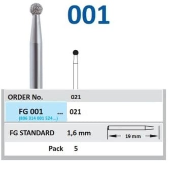 DIAMANT FG 001-021 5 STK HORICO