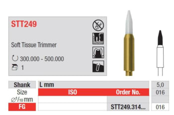 BLØTVEVSTRIMMER FG STT249 016 SOFT STK EDENTA