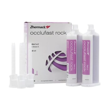 BITTREGISTRERING OCCLUFAST ROCK 2X50ML ZHERMACK