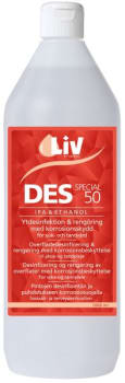 LIV DES SPESIAL 50 OVERFLATEDESINFEKSJON 1 LITER