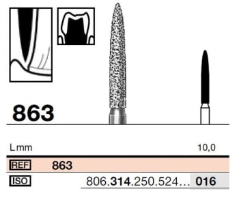 DIAMANT D&Z FG 863-016 5 STK