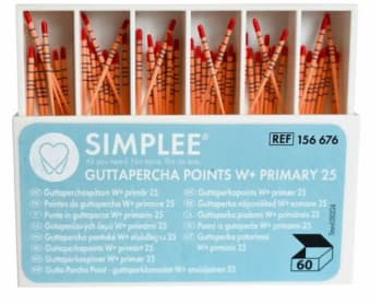 SIMPLEE GUTTAPERKA POINTS W+ PRIMARY 60 STK