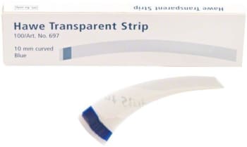 PLASTSTRIPS UNIVERSALSTRIPS 697 BUET 10MM BLÅ 100 STK KERR