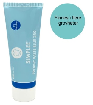 PUSSEPASTA PROPHY P.FRI BLÅ RDA250 GROV 60ML SIMPLEE
