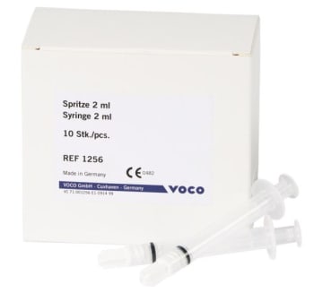 SPRØYTER FOR ETSEGEL 10 STK X 2ML 1256 VOCO