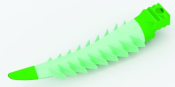 PLASTKILER 3D FUSION WEDGE REFILL LARGE 100STK GRØNN GARRISO