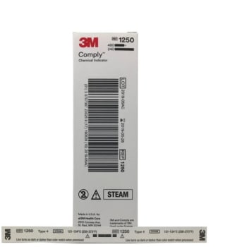 AUTOKLAV TEST COMPLY TESTSTRIPS 1250  FOR DAMP 240 STK 3M