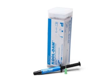 KOOL DAM KIT 2X3ML 20 KANYLER PULPDENT FLYTENDE KOFFERDAM