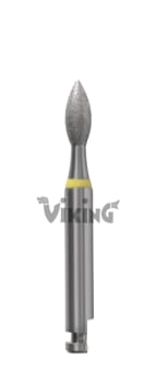 DIAMANT VIKING VS 257-023EF GUL RING KNOPP 5 STK