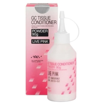 GC TISSUE CONDITIONER LIVE ROSA 90 GR PULVER