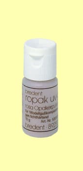 ROPAK UV-P OPAQ LYSHERDENDE PULVER ROSA 10 GR