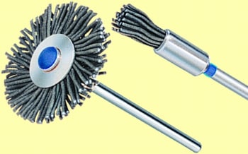 ABRASO-FIX MEDIUM BLÅ HS 2 STK RUNDBØRSTE BREDENT