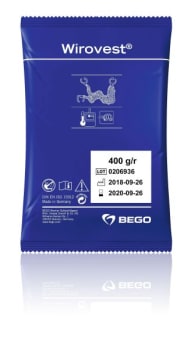 BEGO WIROVEST 45X400G 18KG