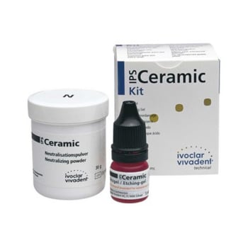 ETSEGEL IPS CERAMIC KIT FLUSS 5ML OG NØYTRALISERINGS PULVER