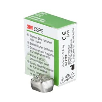 STÅLKRONER 6 UR 5 MOLAR OKJ HØYRE 5 STK 3M