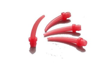 APPLISERINGSSPISSER RØD AQUASIL LV/XLV 100 STK NY