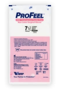 OPERASJONSHANSKER PROFEEL 7.5 PUDDER/LATEXFRI STERILE PAR