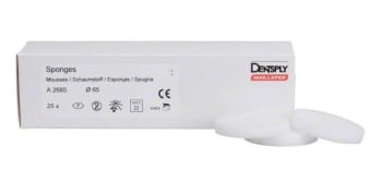 SKUMGUMMI INNLEGG CLEAN STAND 25 STK A 268S 2 Ø65mm OVAL