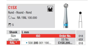 HARDMETALLBOR RUND VS 26MM C1SX-018 5 STK EDENTA