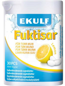 SUGETABLETTER SALIVASTIUMLERENDE LEMON 30X12 STK EKULF