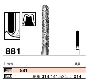 DIAMANT D&Z FG 881-014 5 STK