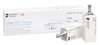 CEREC MTL ZIRCONIA MEDI A1 2 STK SIRONA