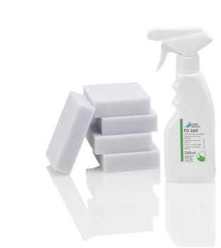 DURR RENGJØRING FD360 F/STOLTREKK 250ML SPRAY+5 SVAMPER