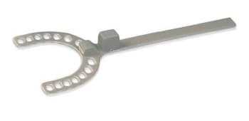 BITTGAFFEL GEORGE GAUGE 2 MM GRÅ SMALL 10 STK SCHEU DENTAL